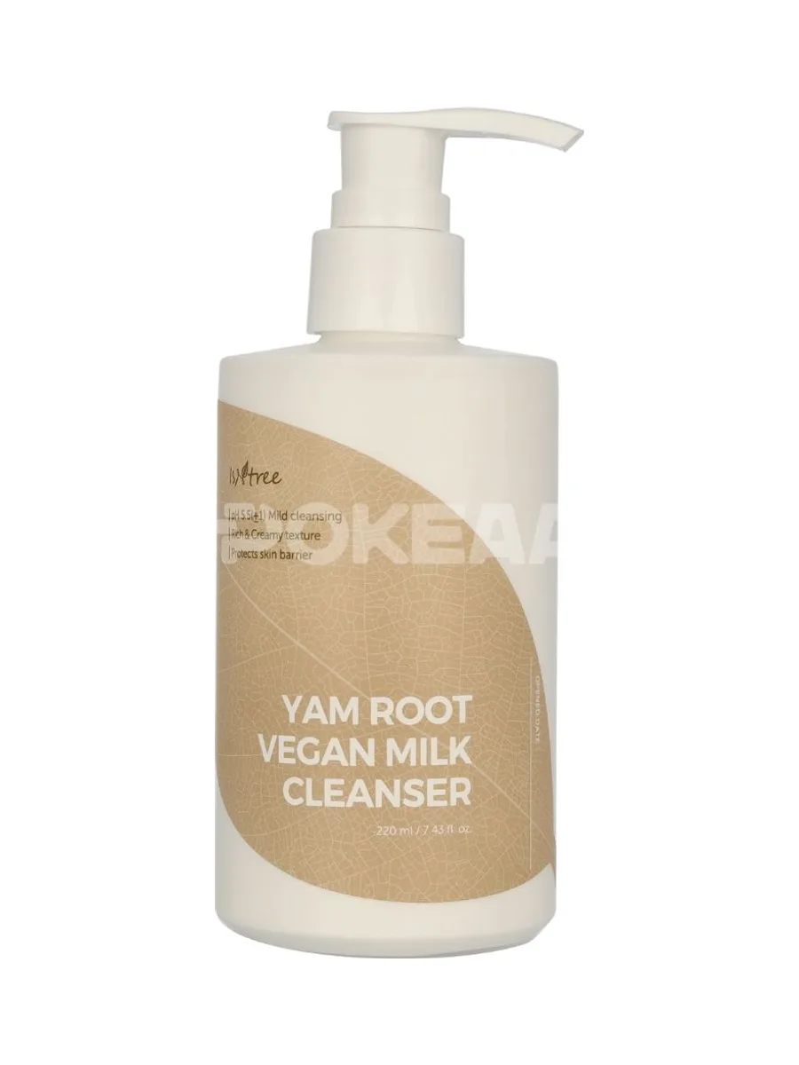 Isntree Yam Root Vegan Milk Cleanser 220ml 2