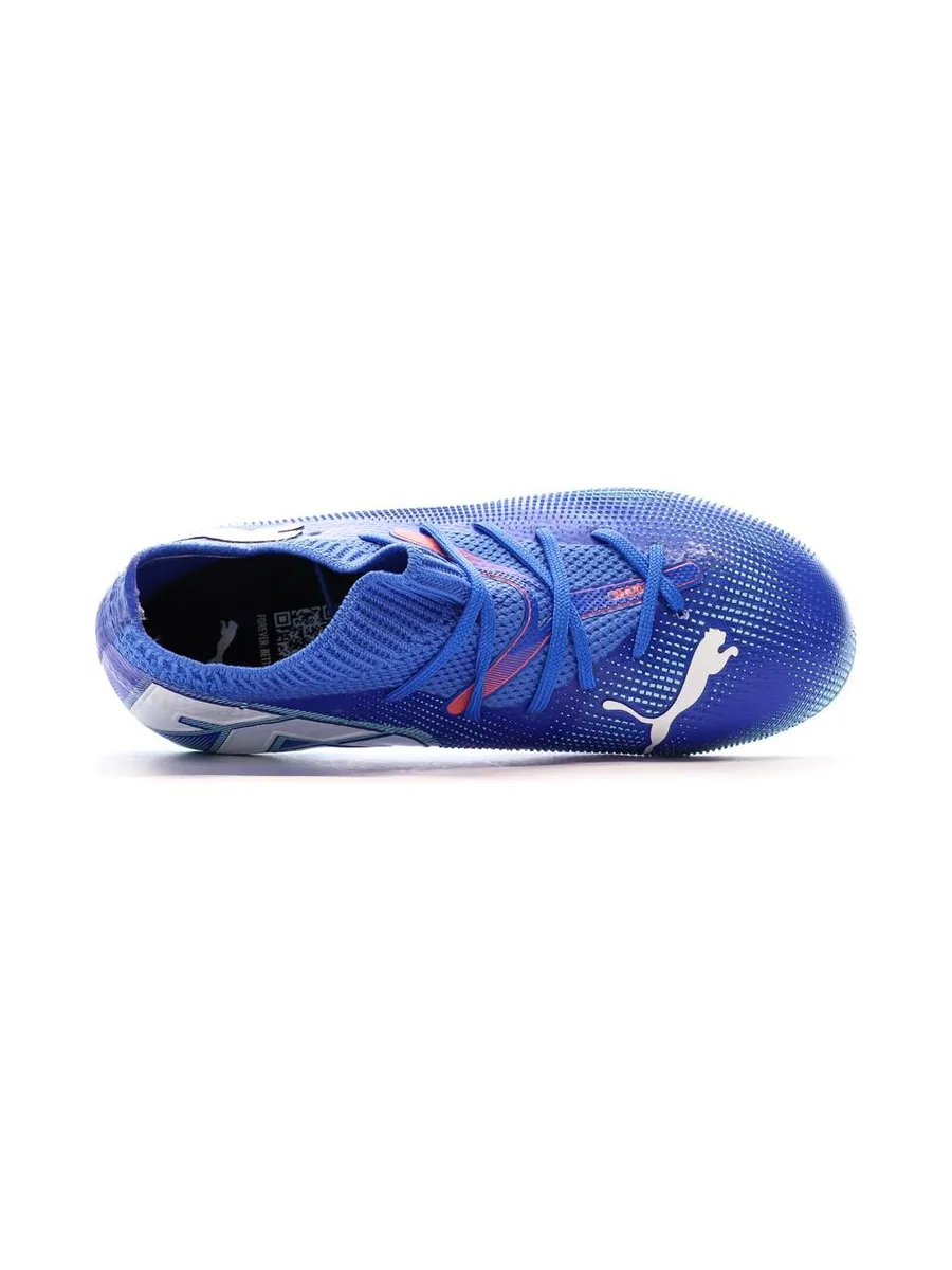 Chaussures de Foot Bleues Enfant Puma Future 7 Match FG/AG 5