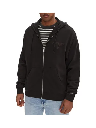 Sweat Zippé Noir Homme Tommy Hilfiger Varsity Tona 1