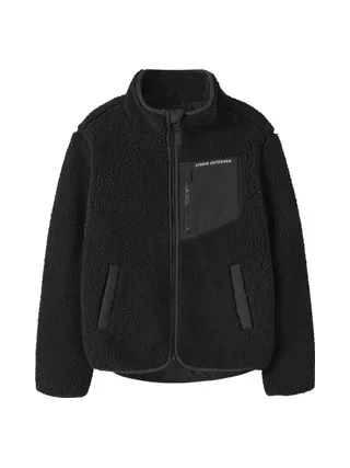 Veste Sherpa Noir Garçon Name it Mattia 1