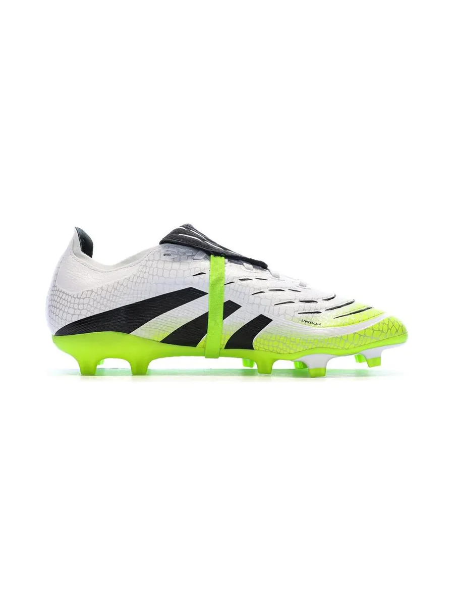 Chaussures de Foot Blanc/Jaune Adidas Predator League FT FG/MG 3