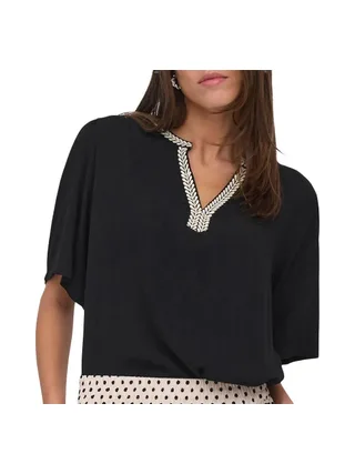 Blouse Noire Femme JDY Liva 1