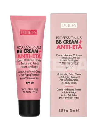 Pupa Pupa Professionals BB Cream + Anti-Eta SPF30 50ml - #002 Sand 1