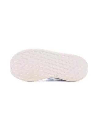 Baskets Blanches/Vert Enfant Adidas Advantage 5