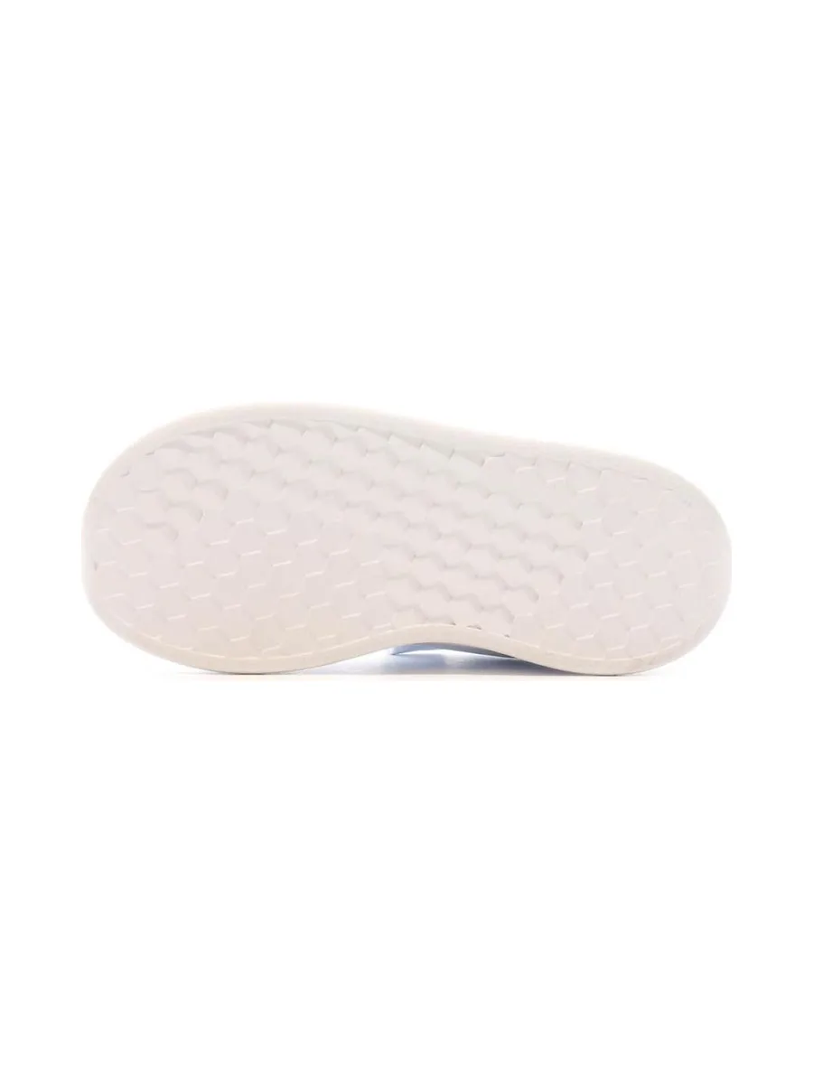 Baskets Blanches/Vert Enfant Adidas Advantage 5
