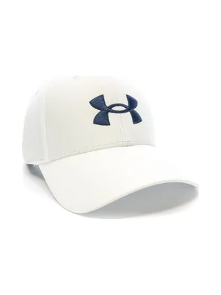 Casquette Blanche/Bleu Homme Under Armour Golf96 2