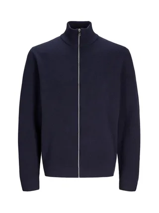 Pull Zippé Marine Homme Jack & Jones Milano 3
