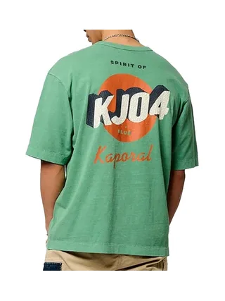 T-Shirt Vert Homme Kaporal BAXH 2