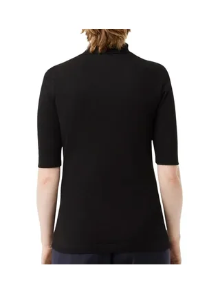 Polo Noir Femme Lacoste Polo Slim Fit 2