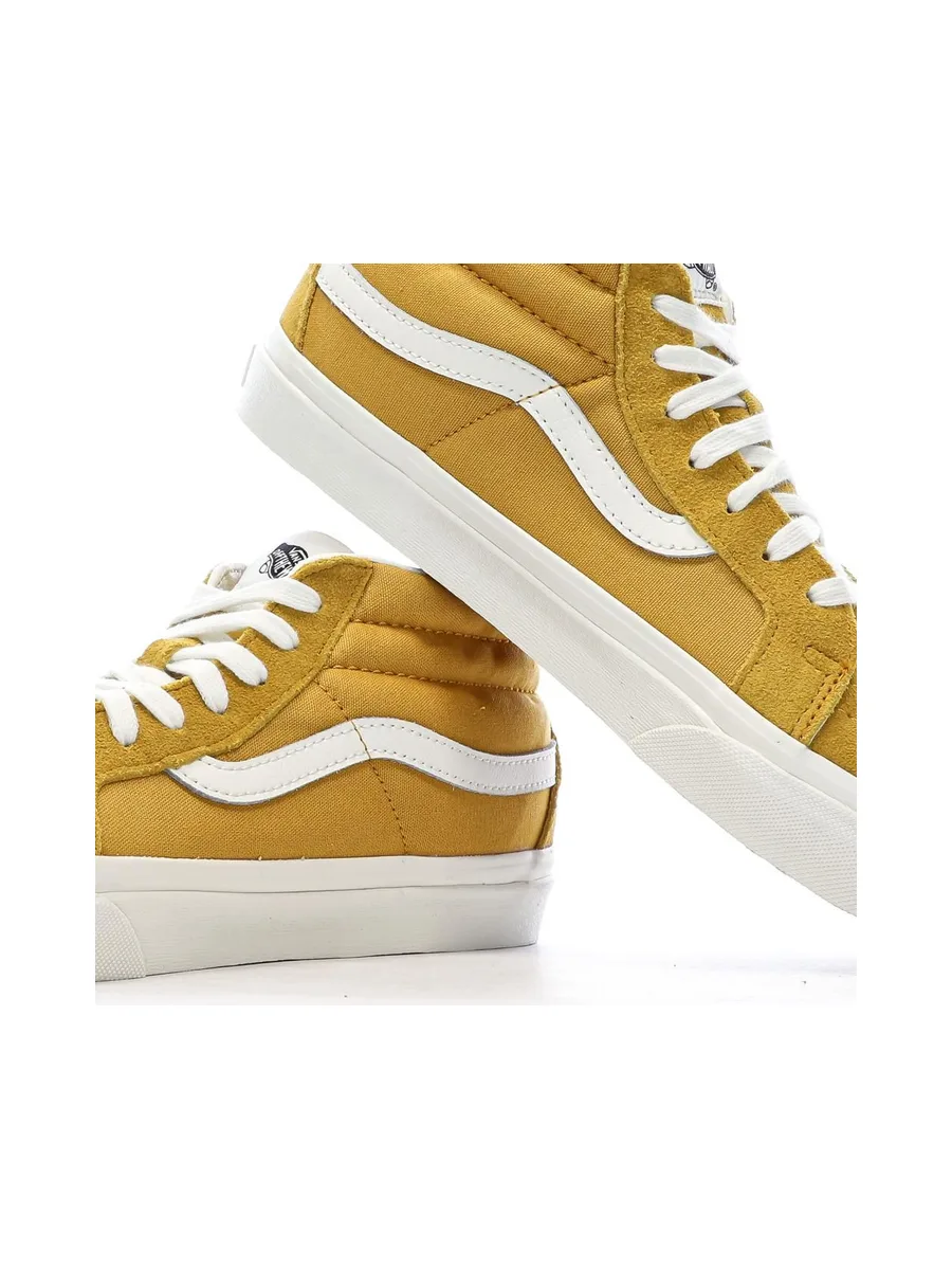 Baskets Jaune Homme Vans Sk8-mid Reissue 8