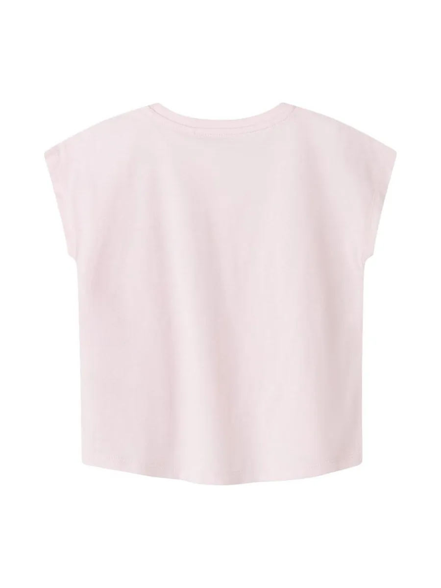 T-Shirt Rose Fille Name it Capsl 3