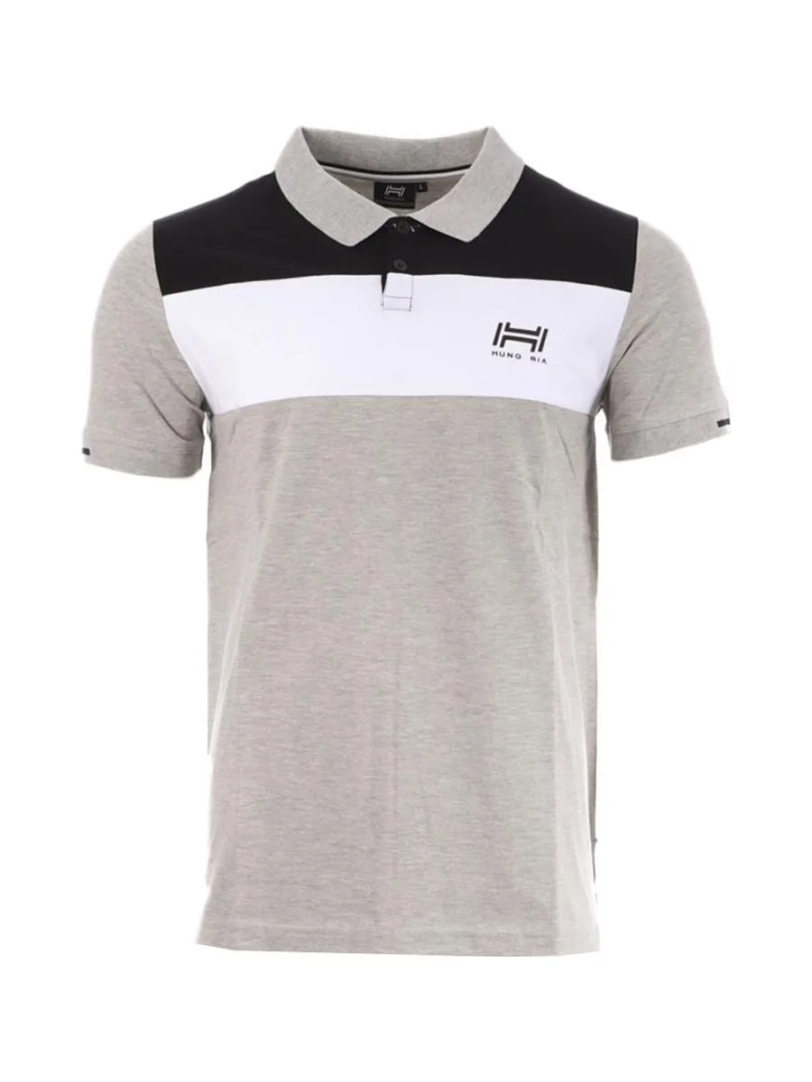 Polo Gris Homme Hungaria Bennett 2