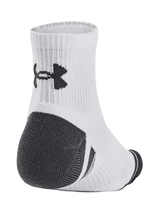 x3 Paires de Chaussettes Blanc Homme Under Armour Performance Tech 2