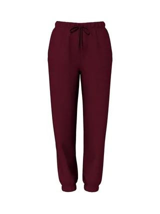Jogging Bordeaux Femme Pieces Pcchilli 1