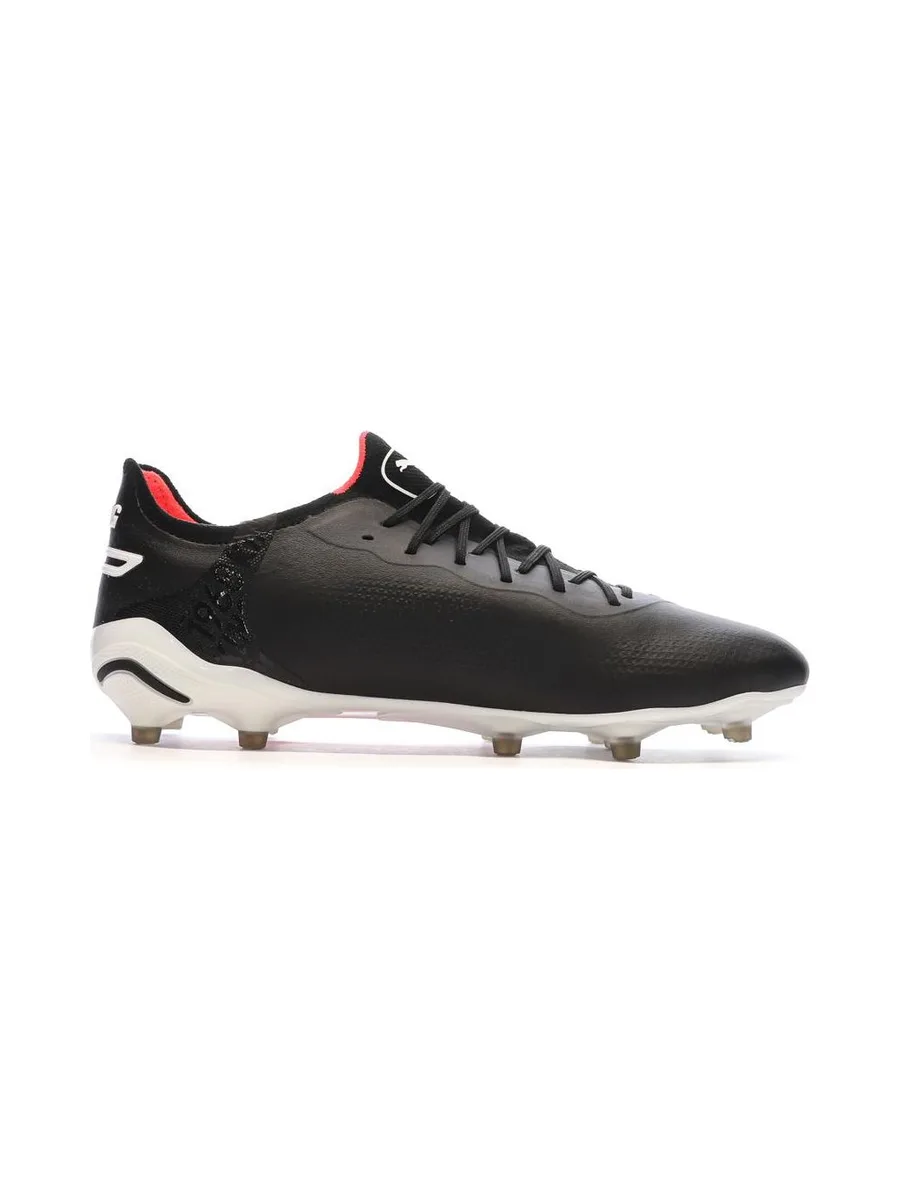 Chaussures de football Noire/Blanche Homme PumaKing Ultimate 3