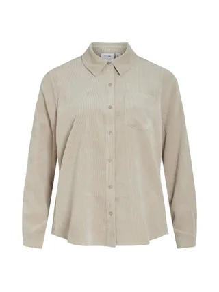 Chemise Beige Femme Vila Courdie 1