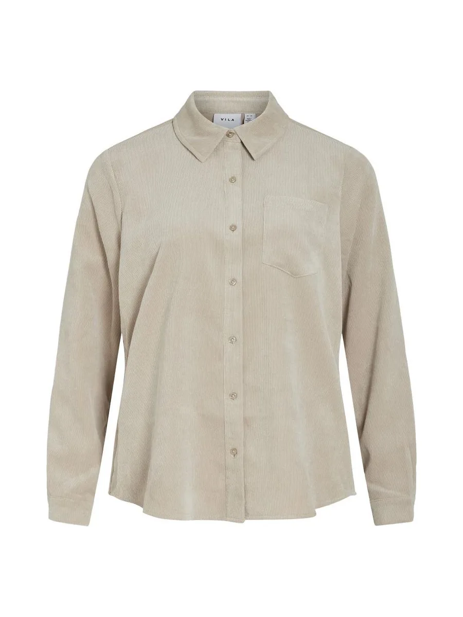 Chemise Beige Femme Vila Courdie 2