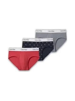 CALVIN KLEIN LV00NB4388 - Lot de 3 slips 8