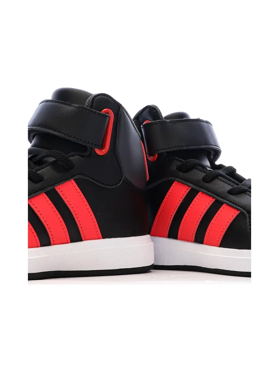 Baskets Noir Garçon Adidas Grand Court Mid 8