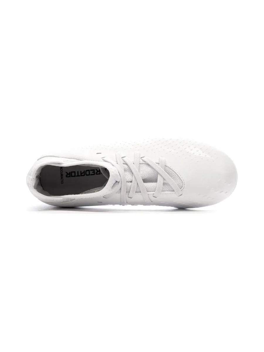 Chaussures de football Blanches Garçon Adidas Predator Accuracy.3 5