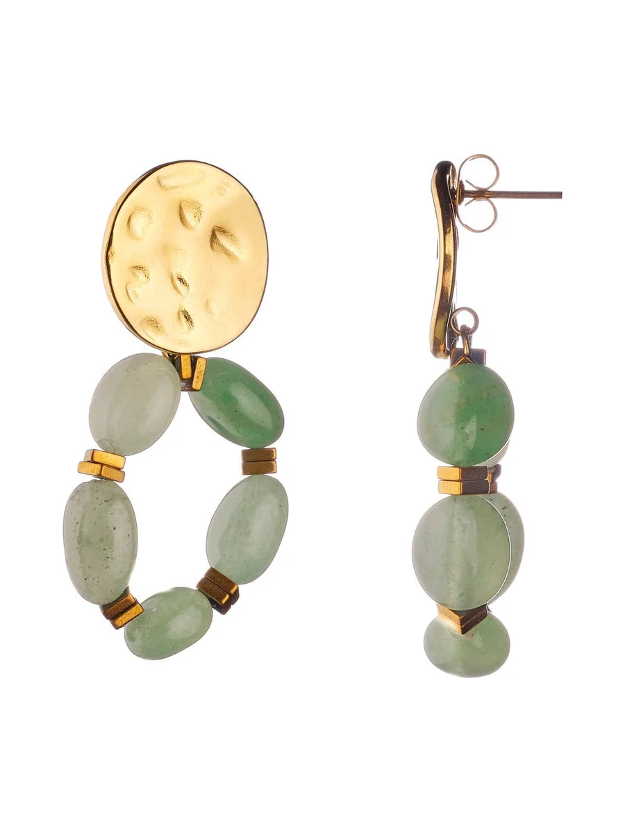 Boucles d'oreilles Elsa - Vert 3