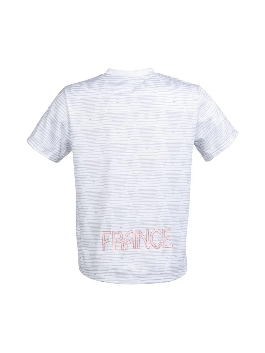 Maillot Training Handball Blanc Adidas Officiel Équipe de France Femme 3