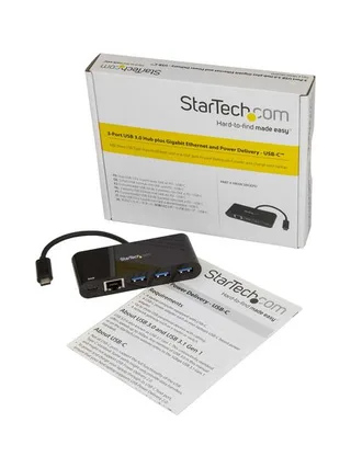 StarTech.com HB30C3AGEPD laptop dock/port replicator 5