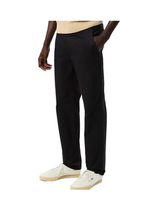 Pantalon fluide Noir Homme Lacoste HH3332 1