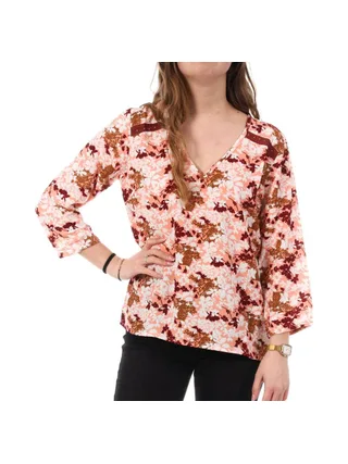 Chemise Rose/Rouge Femme Kaporal CHARI 1