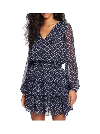 Robe Bleu à Motifs Femme Pepe jeans Eyra 1