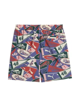 Short Bleu/Rouge Homme Puma Sports Legacy 2