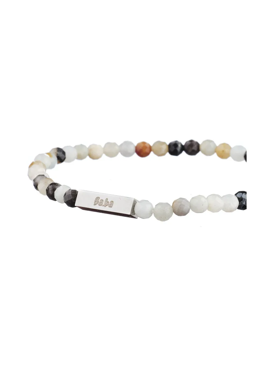 Bracelet Mirabeau blanc - pierres naturelles 3