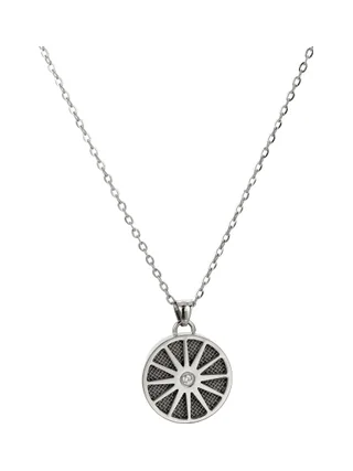 Collier Bellarose Perfume — Zirconium Rond 1