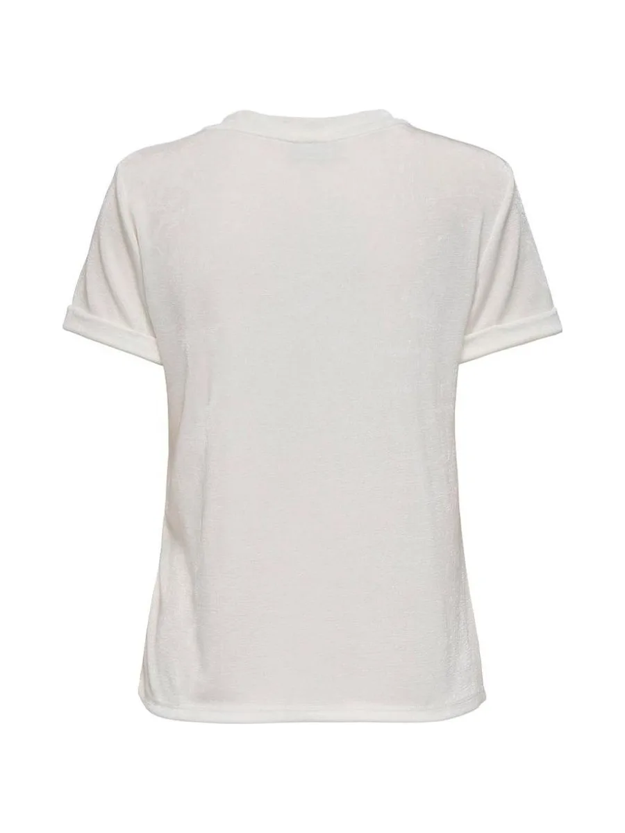 T-Shirt Ecru Femme JDY Pensa 3