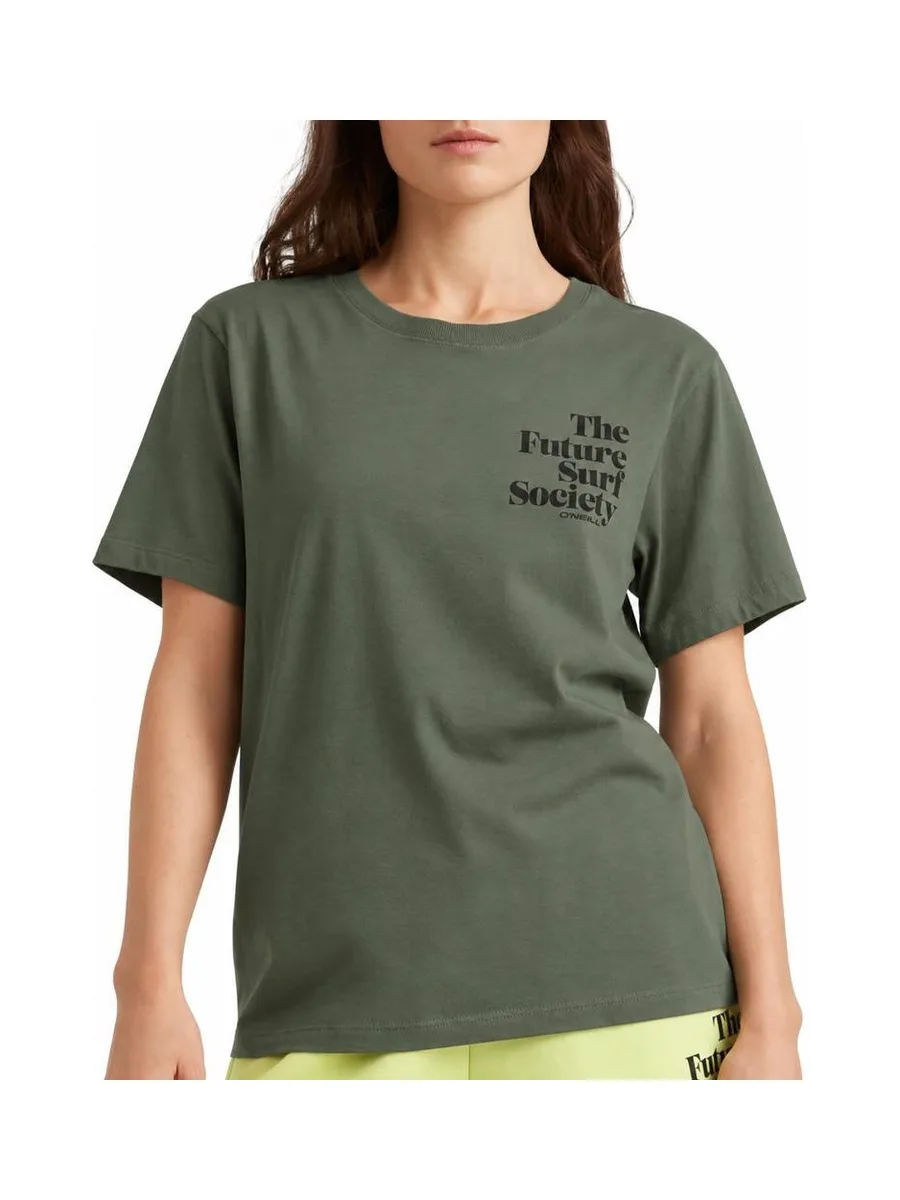 T-Shirt Kaki Femme O'Neill Future Surf 2