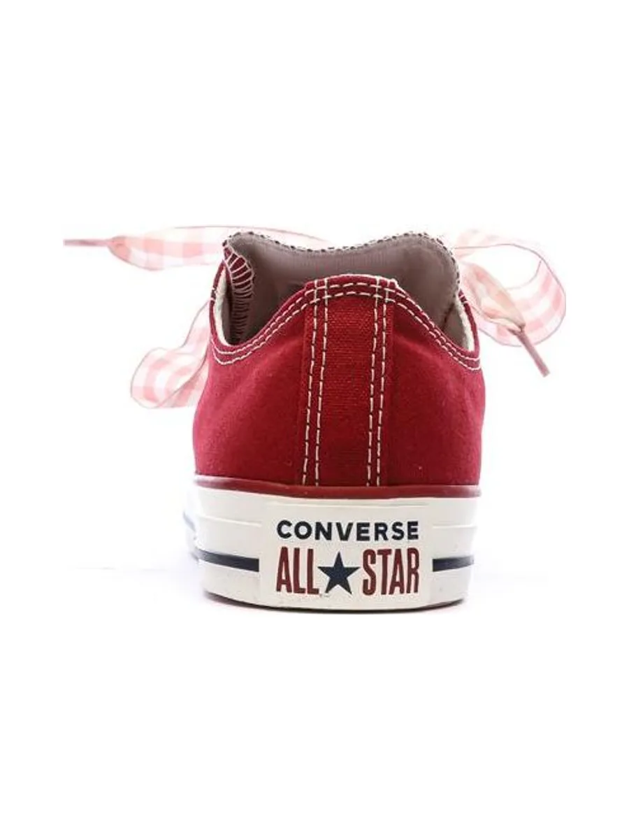 Baskets Rouges/Roses Fille Converse Chuck Taylor All Star 4