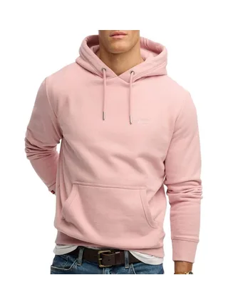 Sweat Rose Homme Superdry Essential Logo 1