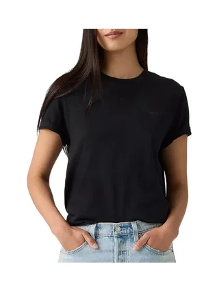 T-shirt Noir Femme Levi's Perfect 1