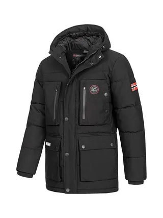 Parka Noir Homme Geographical Norway Albert 3