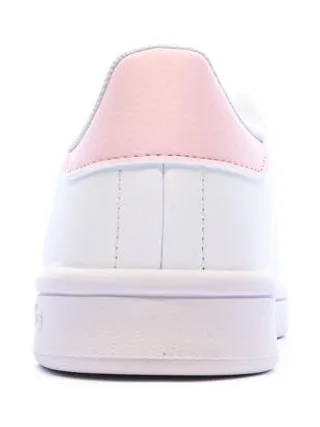 Baskets Blanc/Rose Femme Adidas Urban Court 3