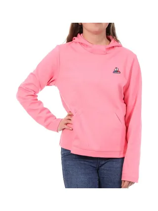Sweat à Capuche Rose Femme Le Coq Sportif Hoody N°9 1