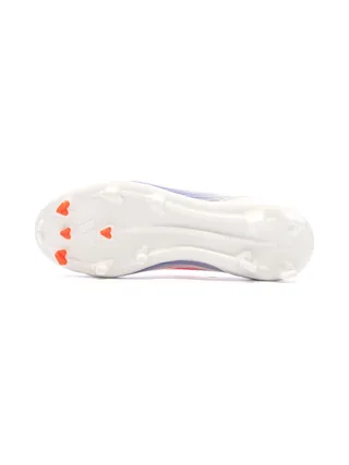 Chaussures de Foot Blanc/Bleu Junior Adidas F50 League FG/MG 5