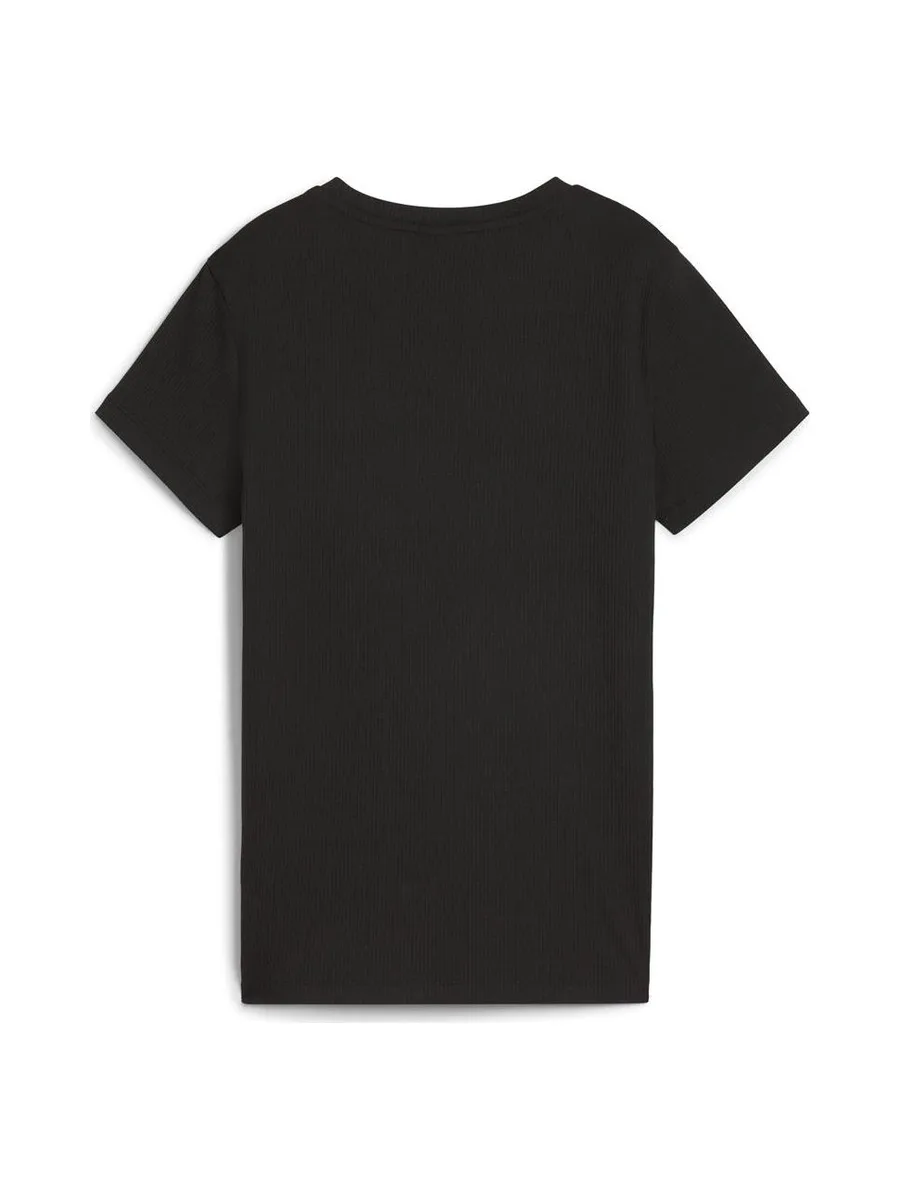 T-shirt Noir Femme Puma Elevated 3