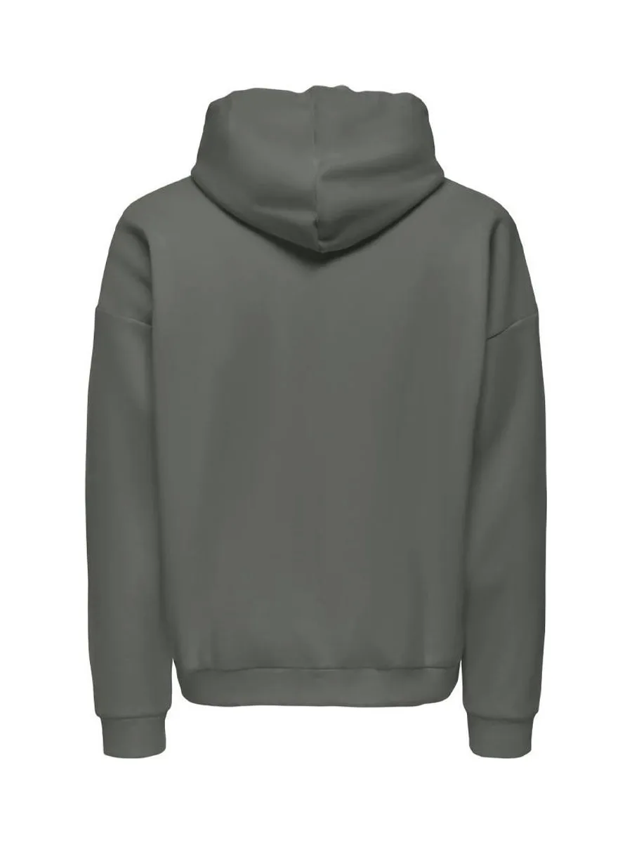 Sweat Zippé Kaki Homme Only & Sons Chase 3