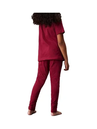 Pyjama Rouge Fille Calvin Klein Jeans Knit 2