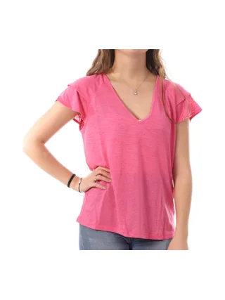 T-shirt Rose Femme Vero Moda Lina 1
