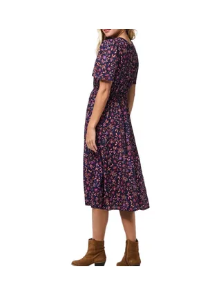 Robe Noir/Marine Femme Pieces Nera 2