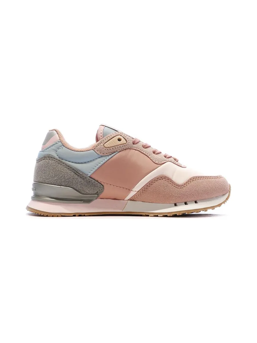 Baskets Rose Femme Pepe jeans London 2