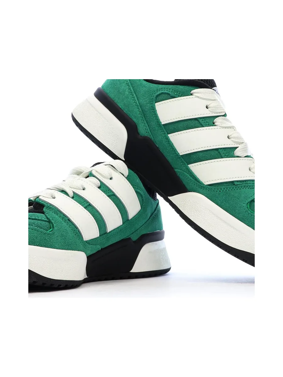 Baskets Vert/Blanc Homme Adidas Forum2000 7