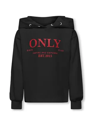 Sweat Noir Fille Kids ONLY Wendy 1